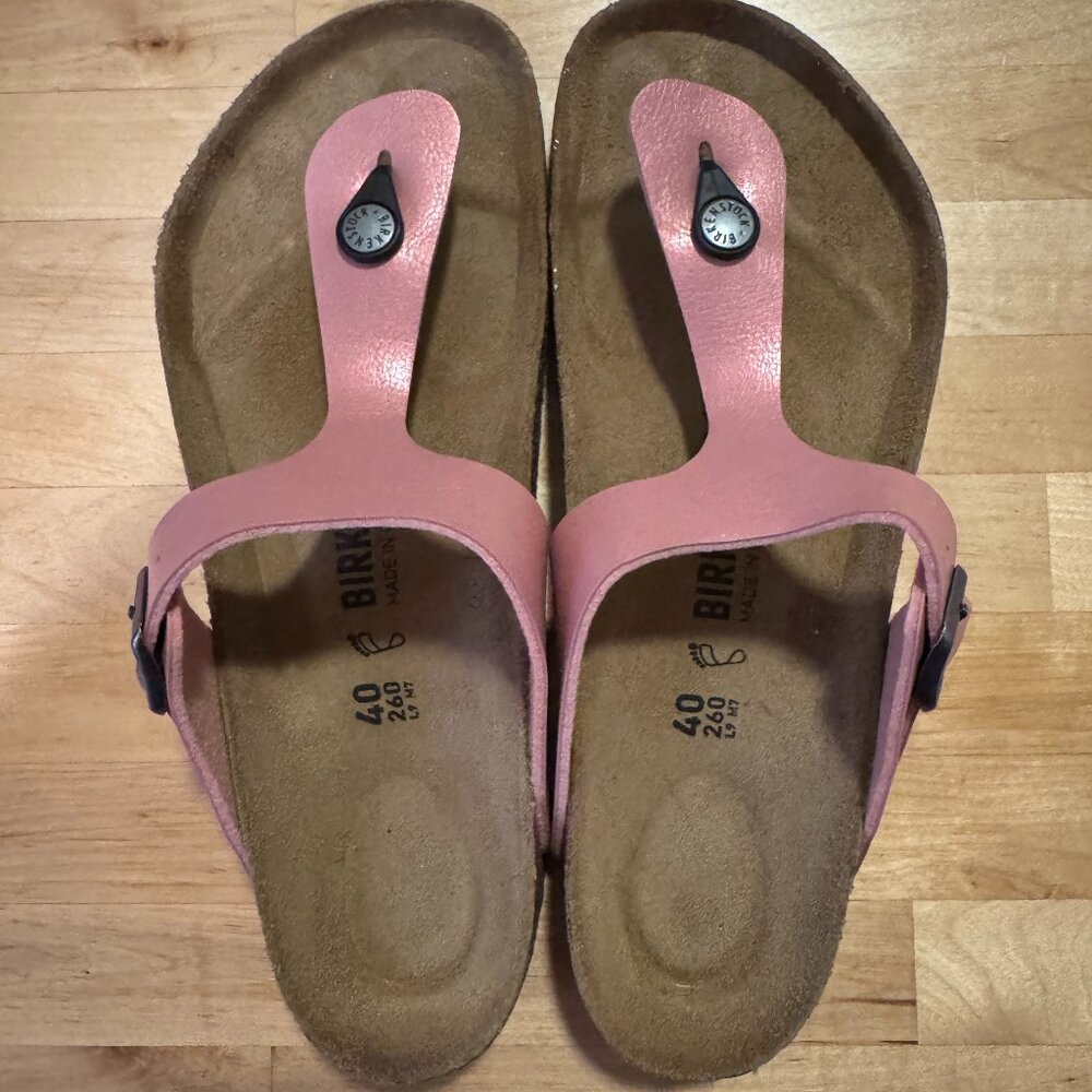 Birkenstock Gizeh BS Graceful Old Rose NWT | Size 40/9
